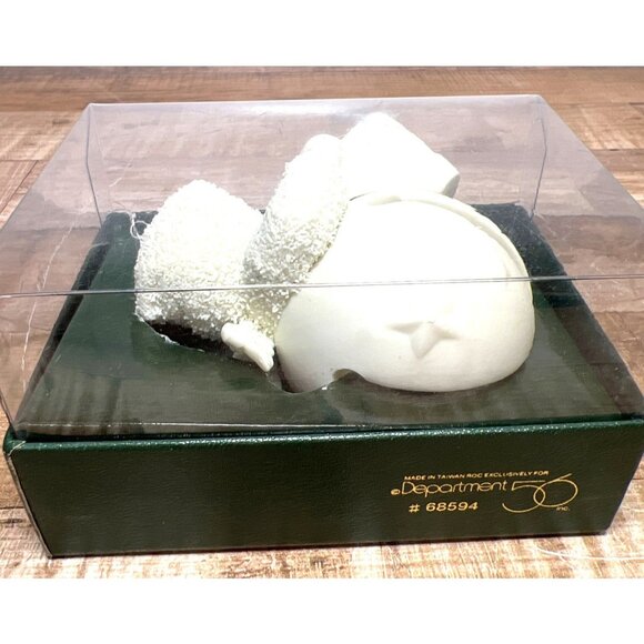 Snowbabies Bisque Ornament Drummer Boy Figurine In Original Box - Picture 5 of 7